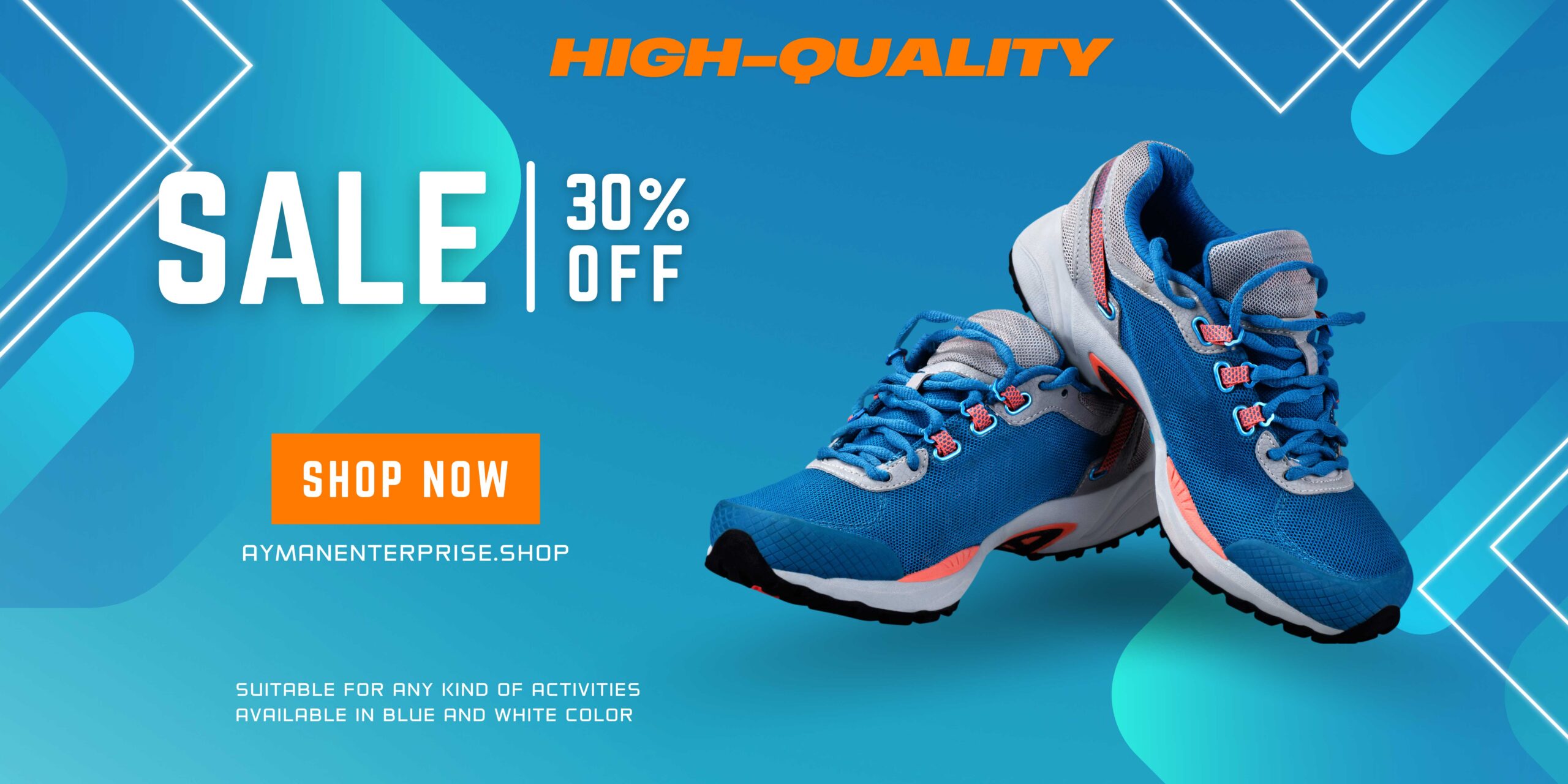 Turquoise-Blue-Shoes-Realistic-Product-Promotion-Banner-(1) Turquoise-Blue-Shoes-Realistic-Product-Promotion-Banner-(1)